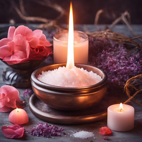 Legamento d'amore con il Sale