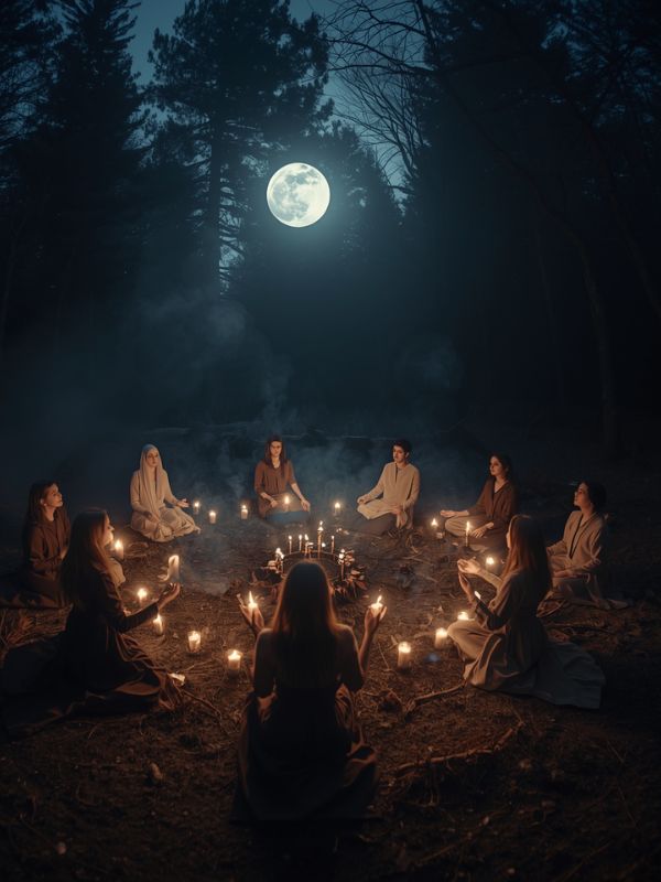 LUNA PIENA E RITI DAMORE VERTICALE