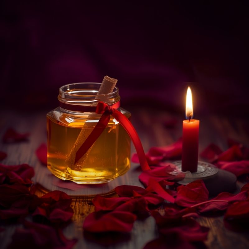 LEGAMENTO D'AMORE CON IL MIELE